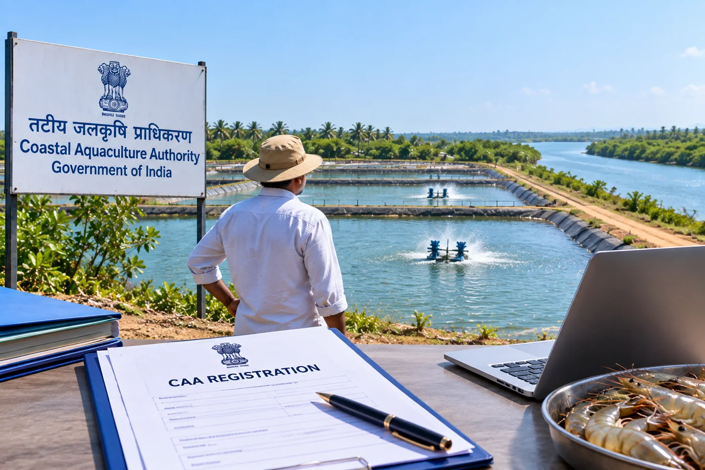 CAA (Coastal Aquaculture Authority) Registration in India: Step-by-Step Application, Rules & Setback Norms