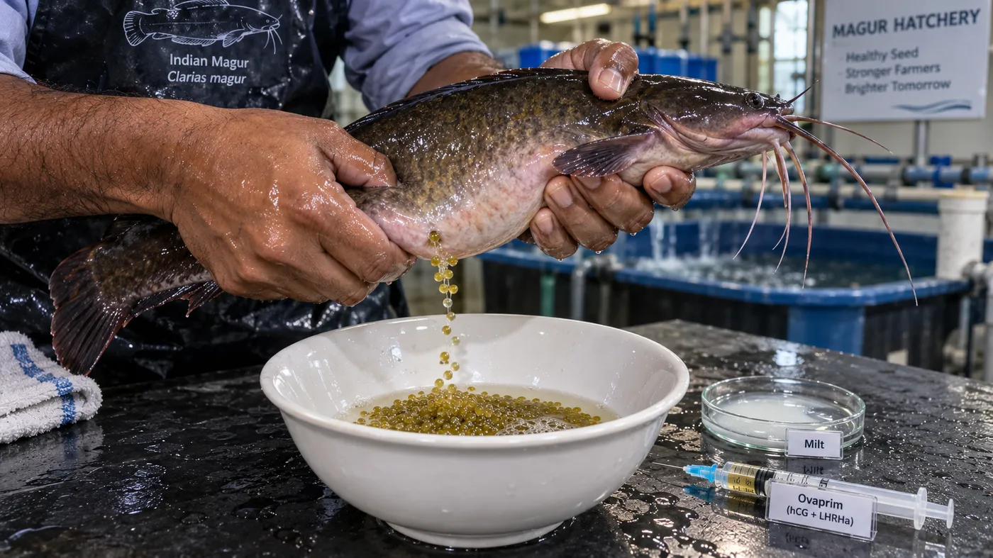 Indigenous Magur (Clarias batrachus) Induced Breeding & Nursery Rearing SOPs