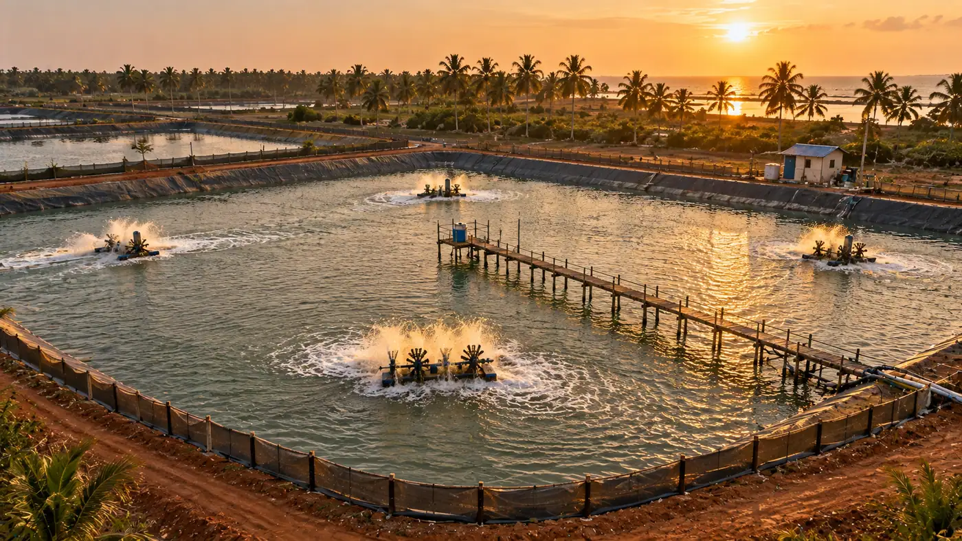 The Real Cost to Start a 1-Acre Shrimp Farm in India (2026 Complete Budget, Equipment & Profit Breakdown)