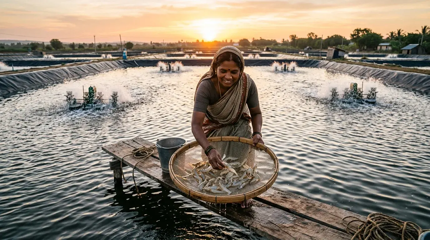 The Definitive Vannamei FCR Reduction Protocol: Lowering Feed Conversion Ratio from 1.65 to 1.22 in Commercial Aquaculture