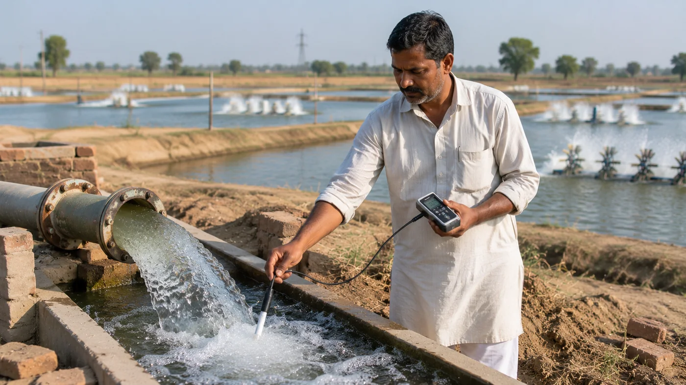 Inland Saline Groundwater Shrimp Farming: Borewell Chemistry, Ion Matching & Deficits