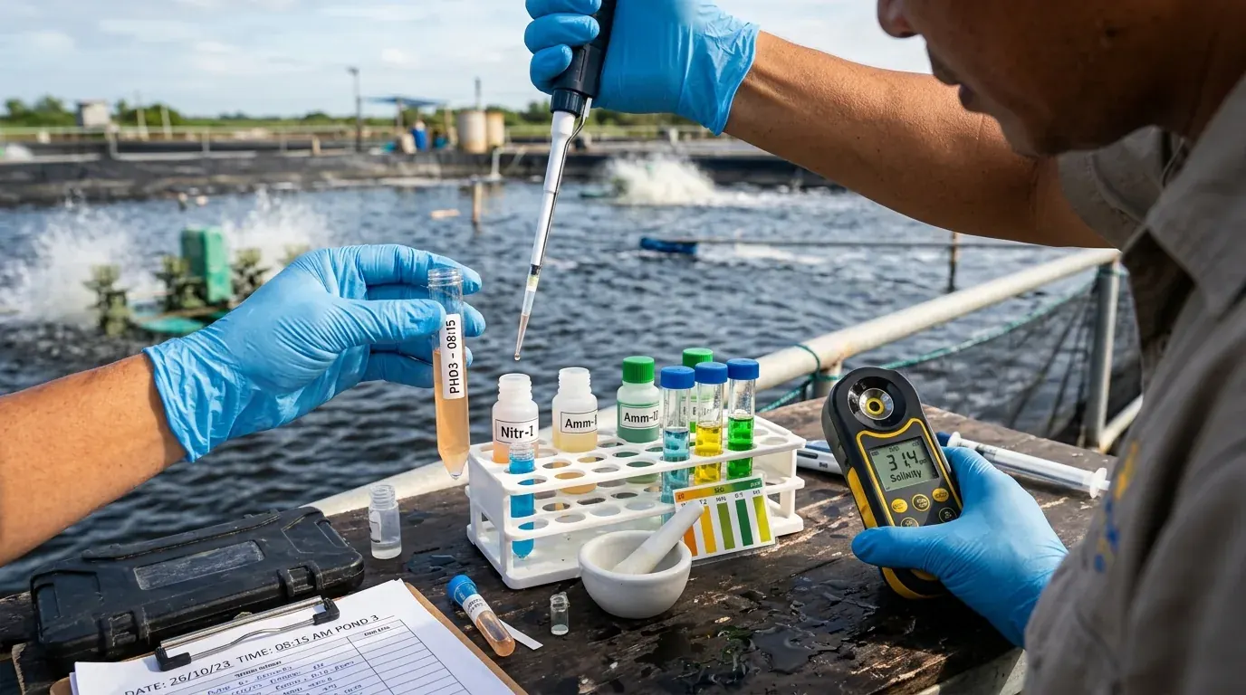 Biosecurity & Pathogen Management: Controlling Vibrio, EHP Microsporidia, and WSSV in Intensive Aquaculture
