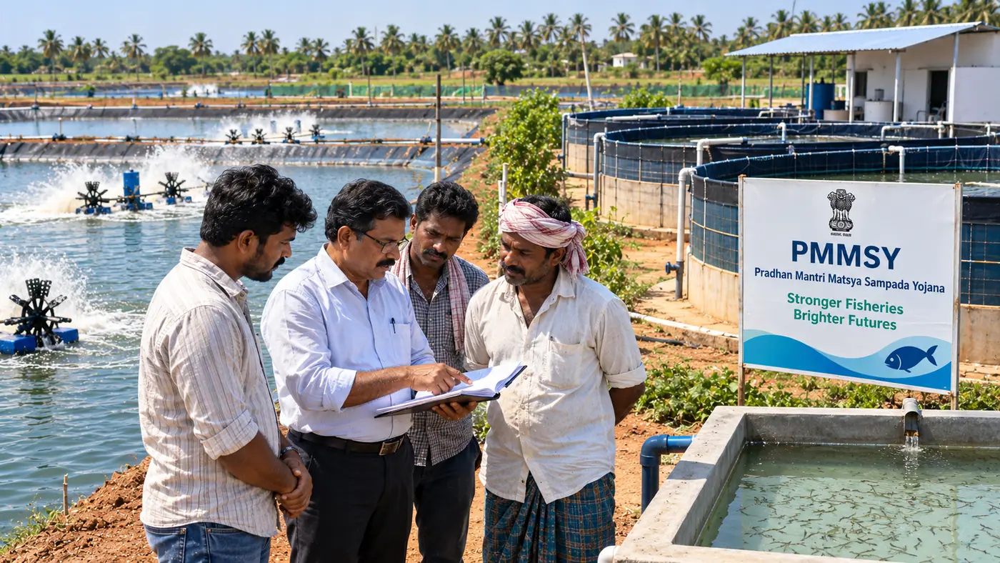 PMMSY Aquaculture Subsidy: How to Get 40% to 60% Government Grant for Ponds, Biofloc & Hatcheries