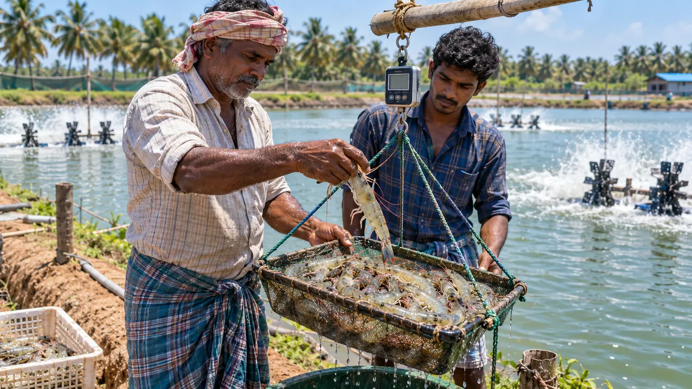 Shrimp Count Drop Strategy: When Should You Harvest? (The Exact Day When Feed Burns Your Profits)