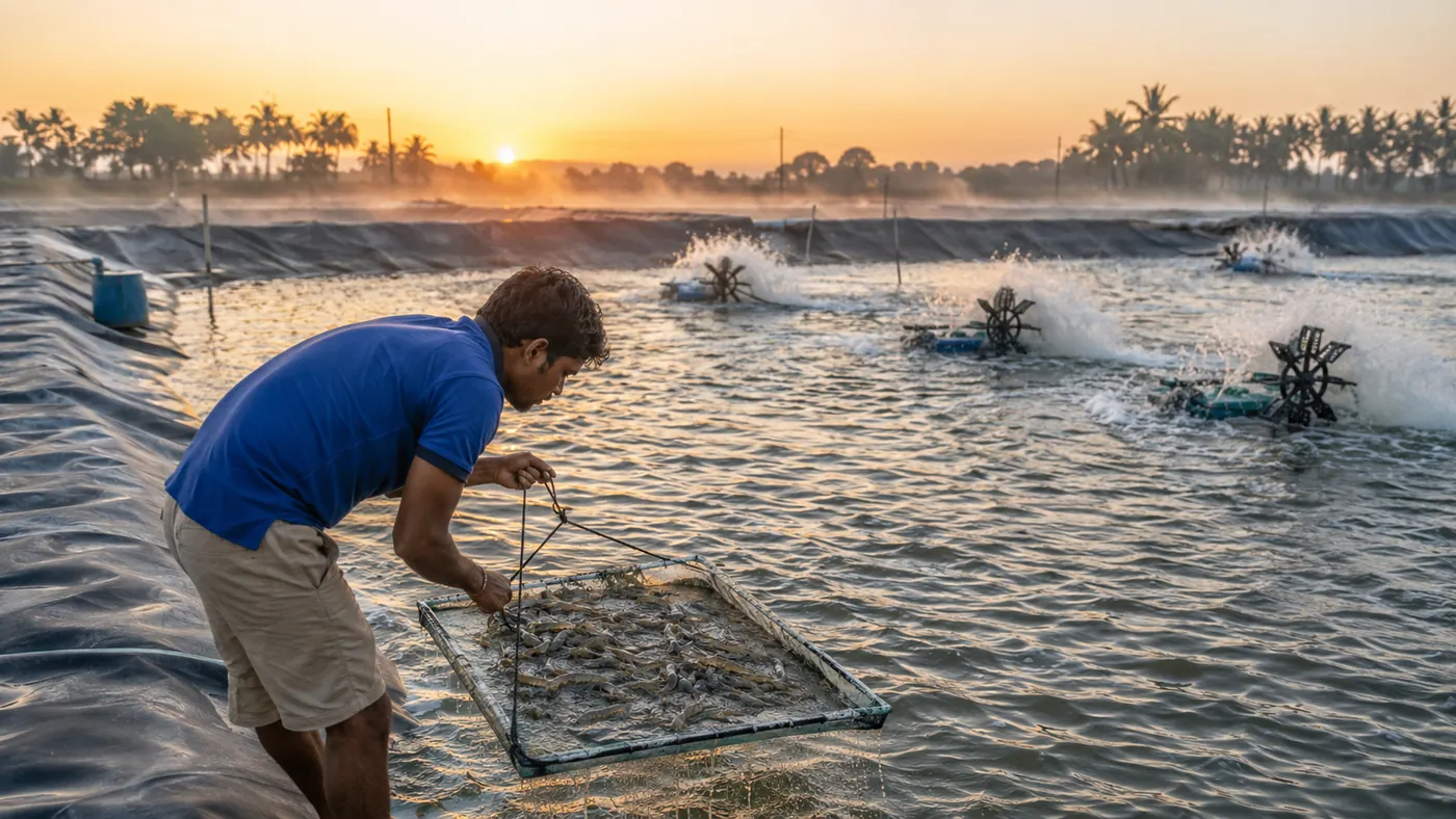 Vannamei Shrimp Farming Master Guide: Complete 0 to 100 Days Pond Management Blueprint