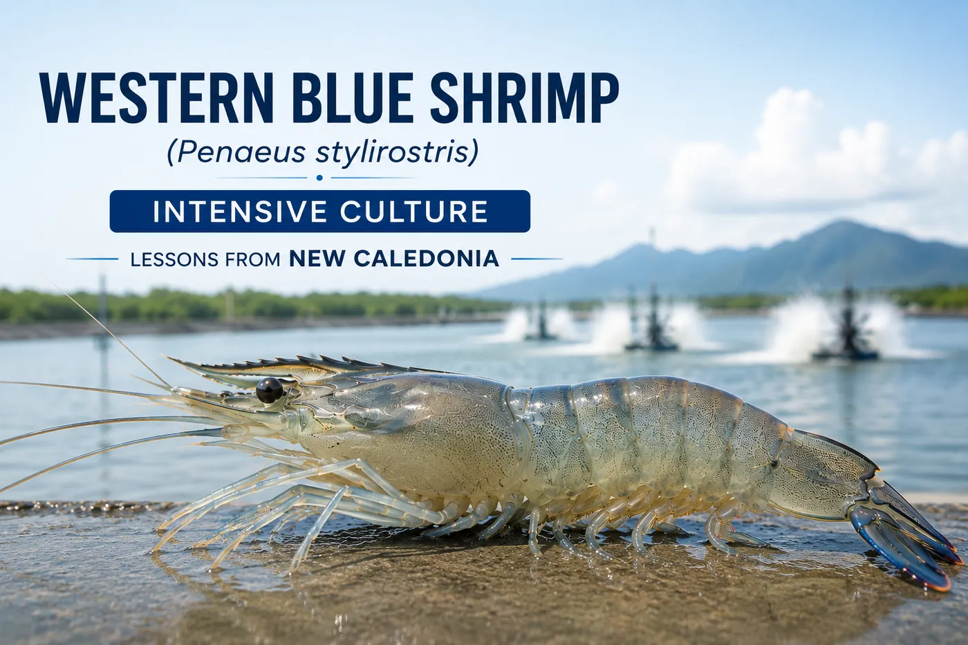 Western Blue Shrimp (Penaeus stylirostris) Intensive Culture: Lessons from New Caledonia